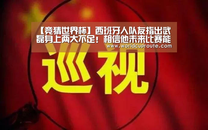 【竞猜世界杯】西班牙人队友指出武磊身上两大不足!相信他未来比赛能进更多球(图3) 2026世界杯竞猜